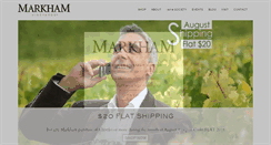 Desktop Screenshot of markhamvineyards.com